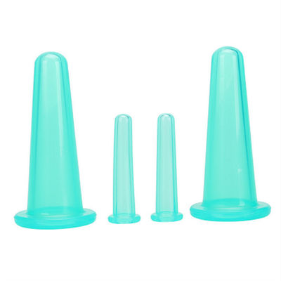 顔 カップ 治療 セット 4 in 1 シリコン カップ 中国医学器具と環境に優しい