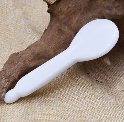 天然セラミック グアシャ マッサージ用 顔面用ツール グアシャ ボディ ホワイト ハンドヘルド