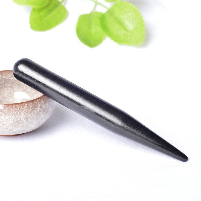 アクupuncture Point Massage Guasha Pen of Care for Body Shape of Dangle 魅力ボールのビアンストーン 顔のグア・シャ マッサージ機