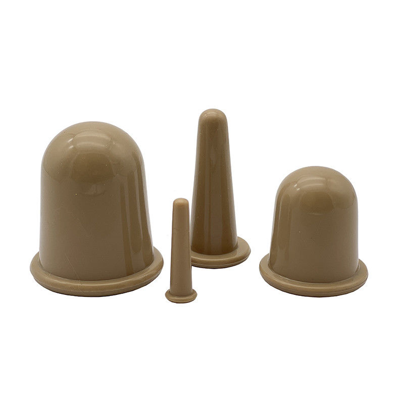 OEM/ODM 受付 4 PCS シリコン カップリング セット 顔 カップリング 治療 真空 マッサージ カップ