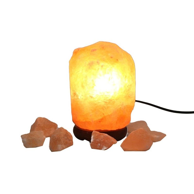 USB 可変固木ベース ヒマラヤ塩ランプ 彫刻結晶と彫刻結晶タイプ