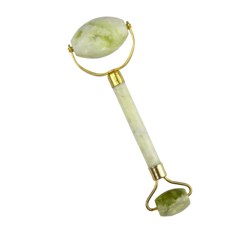Xiuyan Jade Gua Sha スクラッピング マッサージツール 緑色の顔のリラックスと抗老化