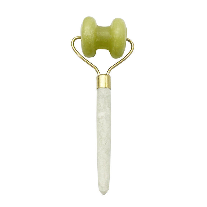 顔の肌を締め,黒い輪を減らすためにXiuyan Jade マッサージローラー