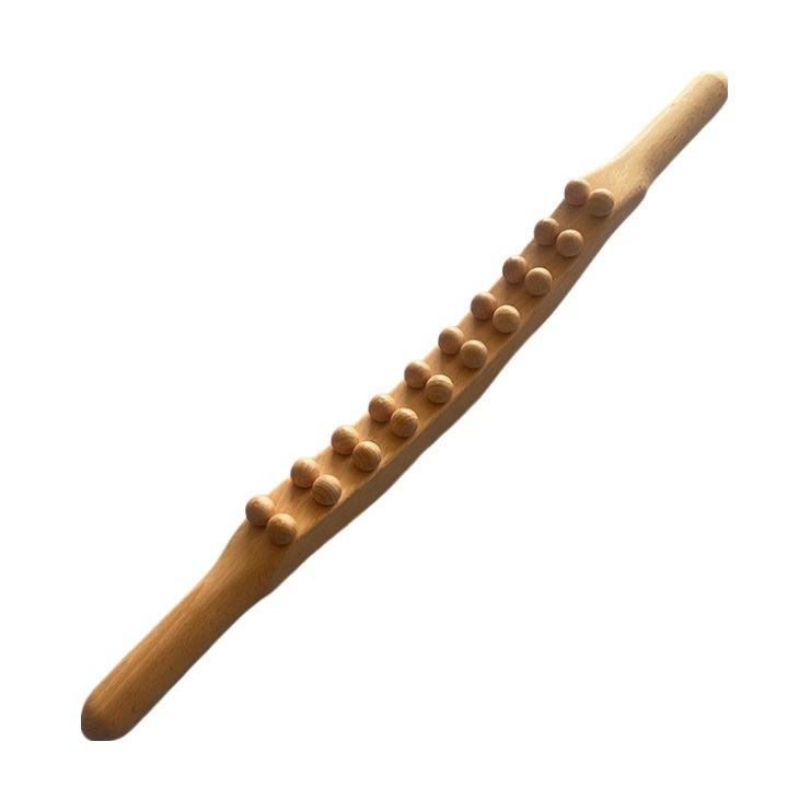身体マッサージ 器具 木製 グア・シャ マッサージ スティック 顔と身体 掘削 メリディアン 筋肉 筋筋 リラックス 理学療法 ツール