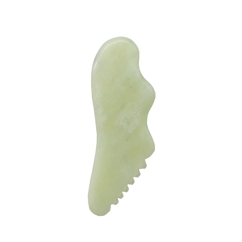 オーダーメイド 天然Xiuyn玉石 Guasha ツール 石 掻き マッサージ Gua Sha ボード 証明書とカスタマイズされたロゴの美容のための