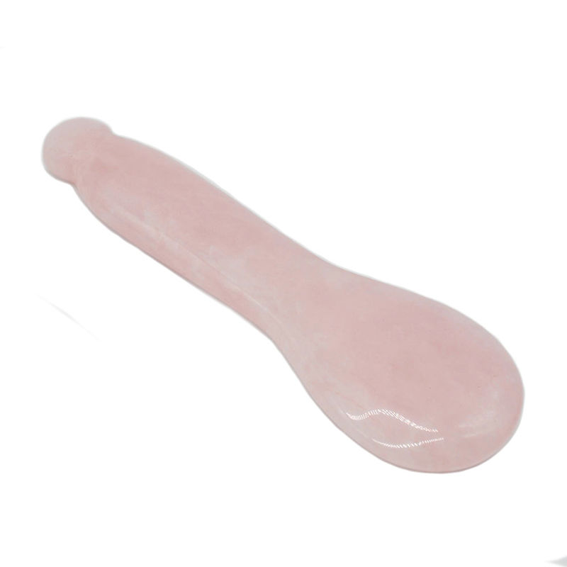 2024 製品 トレンド ローズ 石英 ストック 石 Gua Sha Pen 目と顔 天然玉 医療